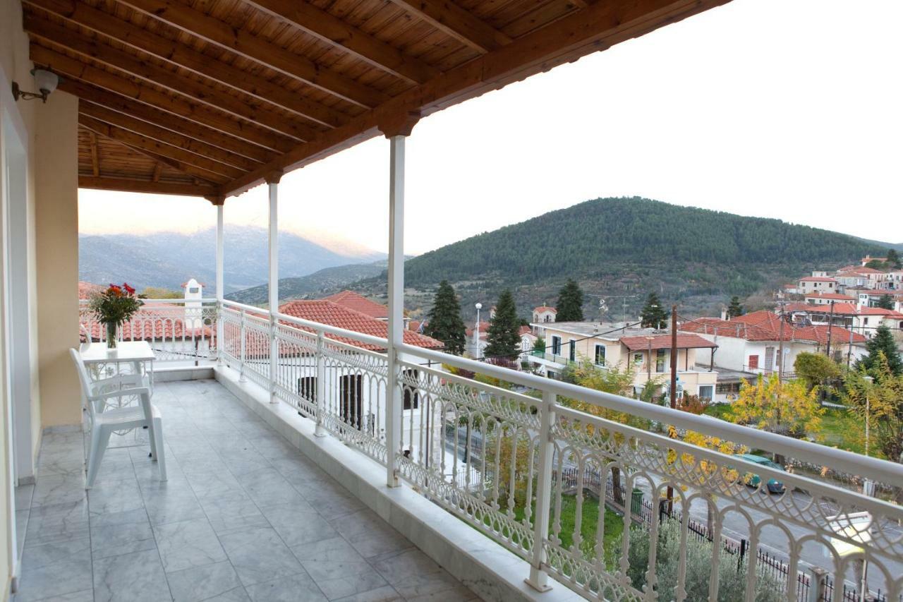 Villa PANORAMA Levídhion Esterno foto