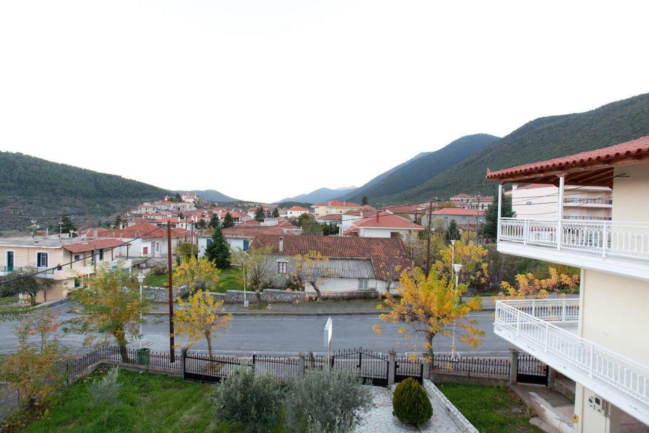 Villa PANORAMA Levídhion Esterno foto