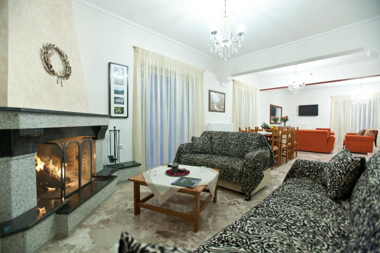 Villa PANORAMA Levídhion Esterno foto